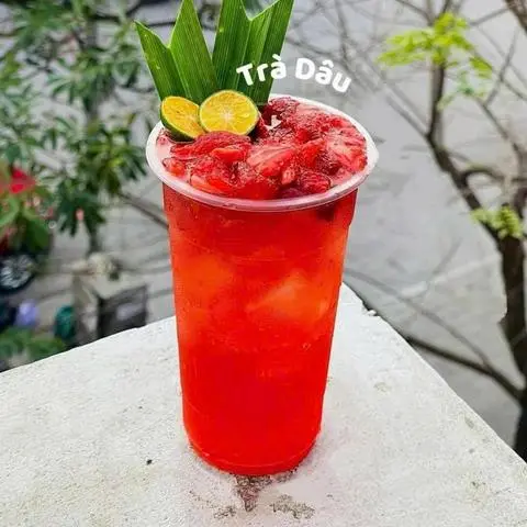 Hình ảnh Trà dâu tây