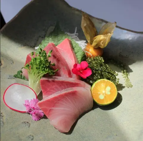 Hình ảnh Sashimi Cá cam