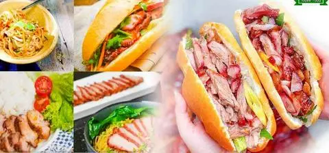 Hình ảnh Bánh mì xá xíu