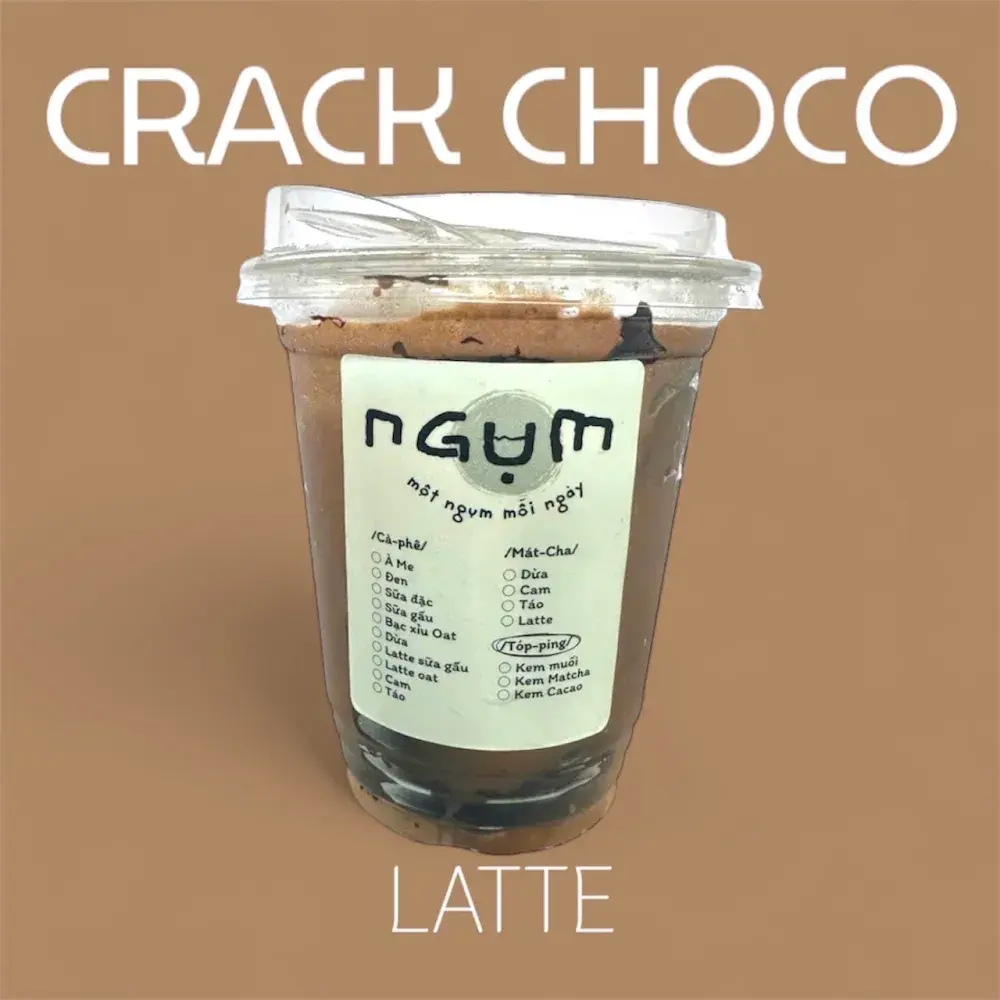 Hình ảnh Crack choco latte size L