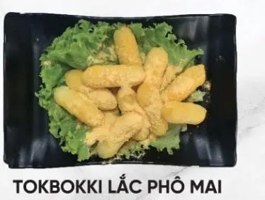 Hình ảnh Tokbokki lắc phô mai