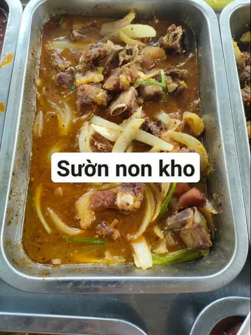 Hình ảnh Sườn non kho
