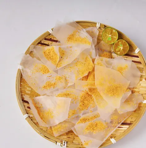 Hình ảnh Bánh tráng muối nhuyễn hành phi