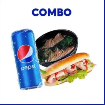 Hình ảnh Pizza xúc xích thịt hun khói lớn - nước