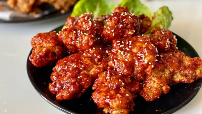 Hình ảnh Gà sốt cay