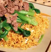 Hình ảnh Mì xào bò
