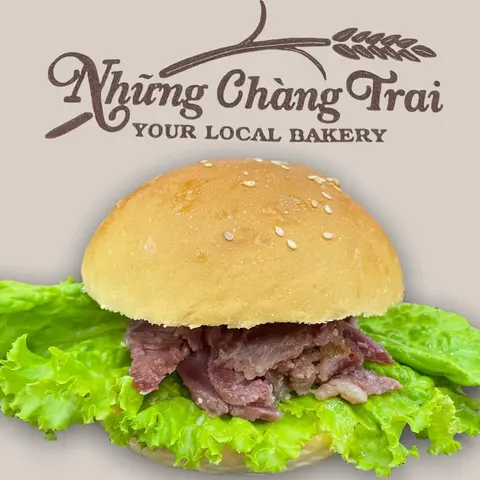 Hình ảnh Hamburger thịt nướng