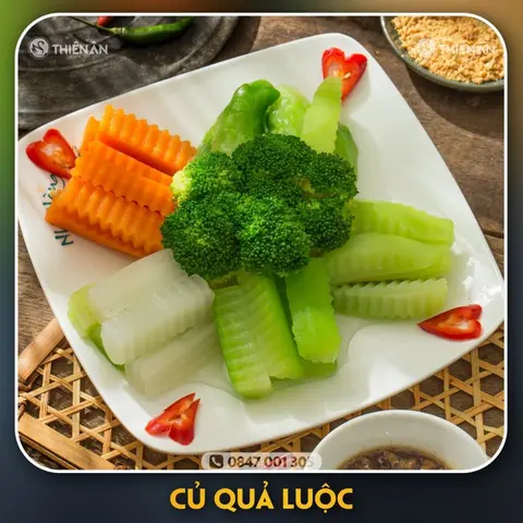 Hình ảnh Củ quả luộc