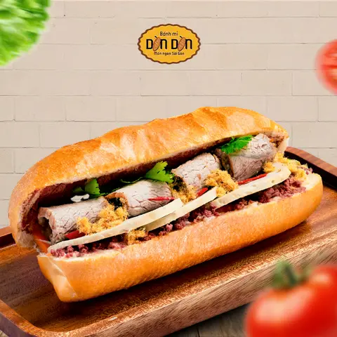 Hình ảnh BÁNH MÌ THỊT CHẢ ĐẶC BIỆT