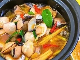 Hình ảnh Nghêu hấp thái