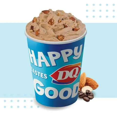 Hình ảnh Kem Úp Ngược Cappuccino Hạnh Nhân