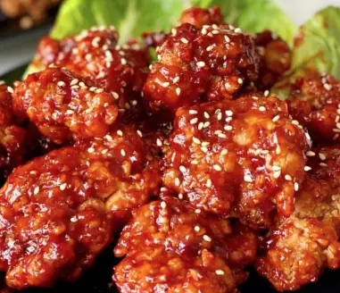 Hình ảnh Cánh gà sốt chua ngọt