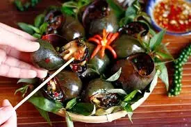 Hình ảnh Ốc bươu nướng tiêu