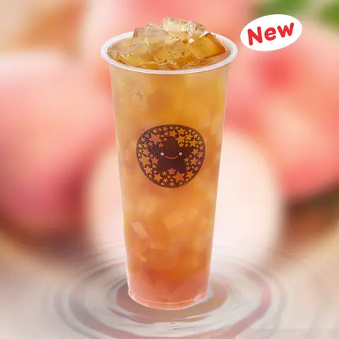 Hình ảnh Trà Xanh Nhài Đào Tiên.