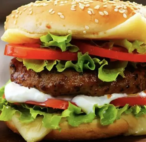 Hình ảnh Hamburger 2 miếng bò