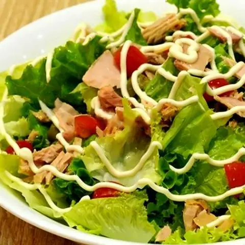 Hình ảnh Rau trộn gà giòn - chicken salad