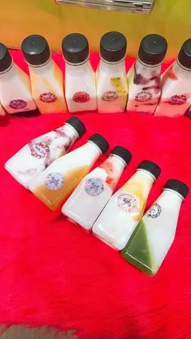 Hình ảnh Sữa chua uống mix vị trái cây