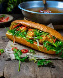 Hình ảnh Bánh mì xíu mại