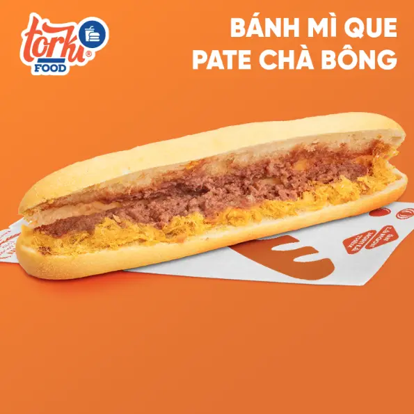 Hình ảnh Bánh Mì Que Pate Chà Bông