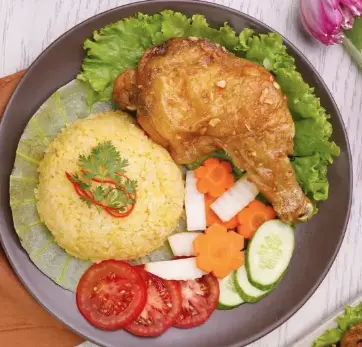 Hình ảnh Cơm đùi gà nhỏ