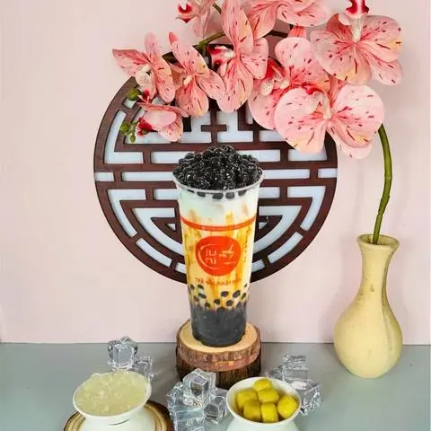 Hình ảnh Sữa tươi trân châu đường đen