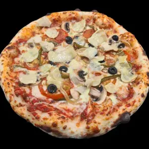 Hình ảnh Pizza atiso và rau củ - Artichoke & veggies pizza