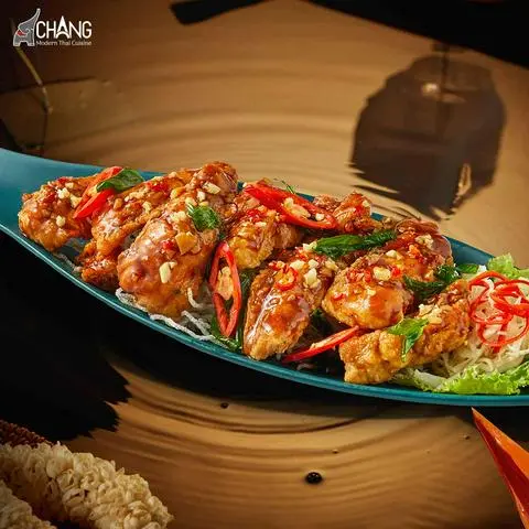 Hình ảnh Cá chẽm xốt húng quế