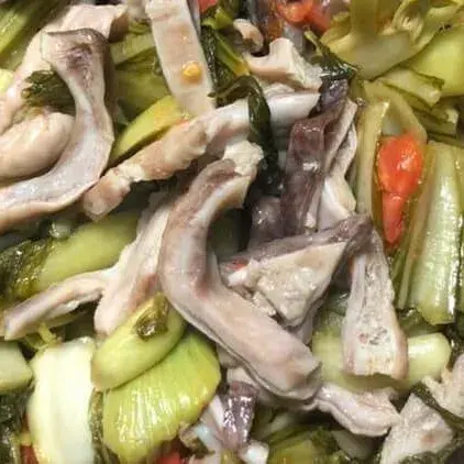 Hình ảnh Bao tử xào cải chua