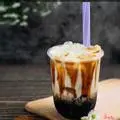 Hình ảnh Sữa tươi trân châu trắng đường đen