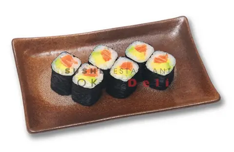 Hình ảnh Cuốn cá hồi & bơ - Salmon and avocado roll