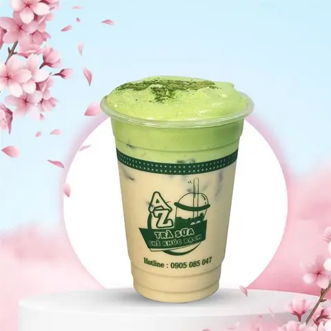 Hình ảnh Trà Sữa Olong Phô Mai Kem Matcha (size M)