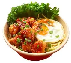 Hình ảnh Mì trộn gà viên