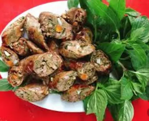 Hình ảnh Dồi dê chiên