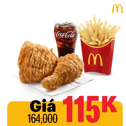 Hình ảnh Phần ăn 2 miếng gà rán