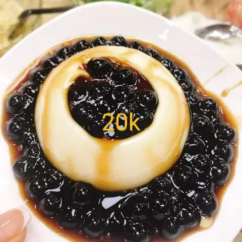 Hình ảnh Tàu hũ trân châu đường đen