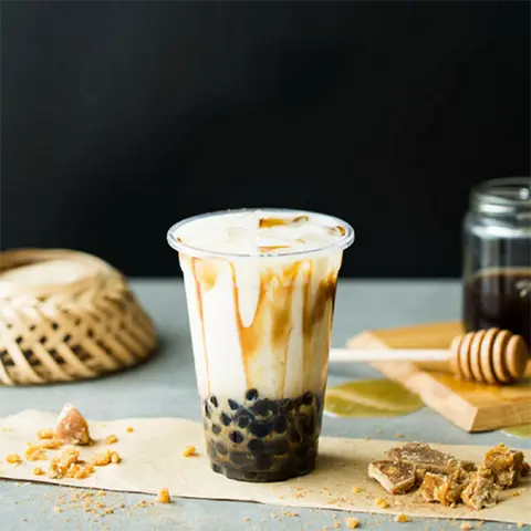 Hình ảnh Sữa tươi trân châu đường đen