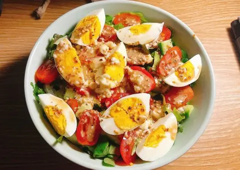 Hình ảnh Salad cà chua trứng