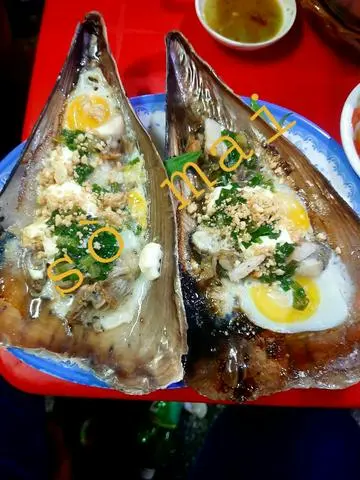Hình ảnh Sò mai nướng thập cẩm