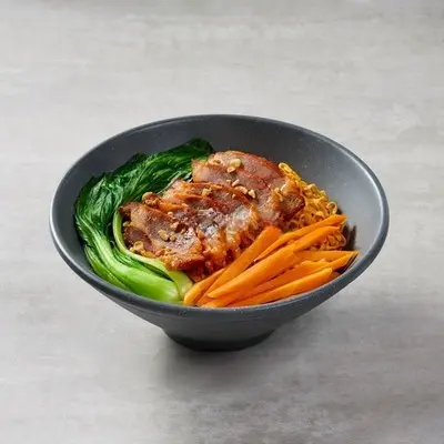 Hình ảnh Mì trộn xá xíu