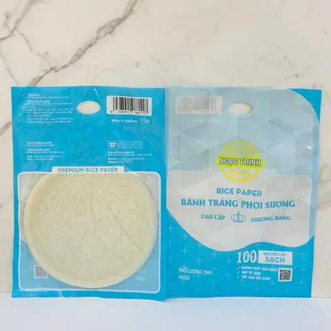 Hình ảnh Bánh tráng phơi sương cao cấp - túi 400g