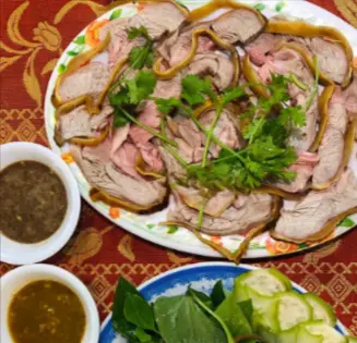 Hình ảnh Bê thui thái mỏng đặc biệt