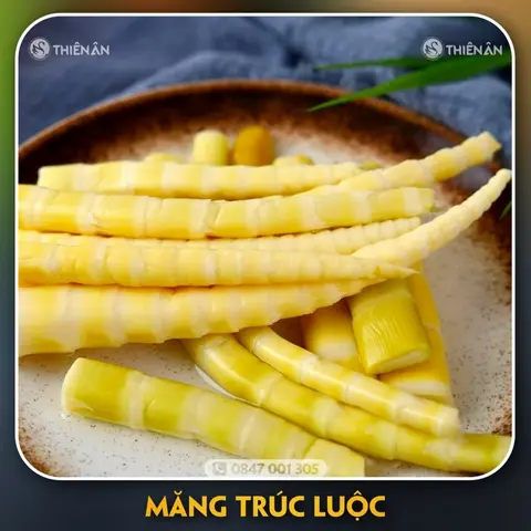 Hình ảnh Măng trúc luộc