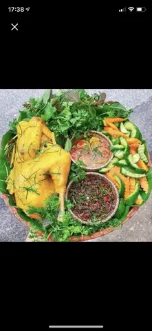 Hình ảnh Gà Ủ Muối Hoa Tiêu Nguyên Con Đầy Đủ - Chặt Sẵn ( Tặng 1 pepsi)