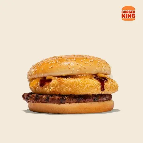 Hình ảnh Cheese Ring Beef Burger JR