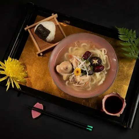 Hình ảnh Mizutaki udon - ramen teishoku - set mì udon - ramen gà hầm - set40