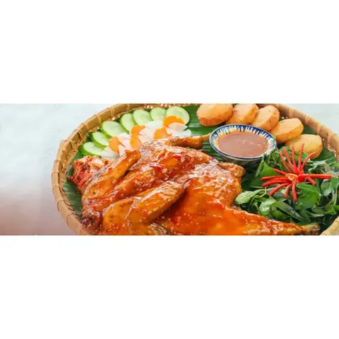 Hình ảnh Gà quay me - nửa con