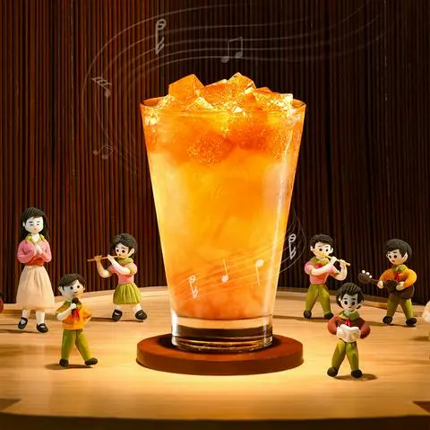 Hình ảnh Si Mơ - Cold Brew Ô Long Mơ Đào