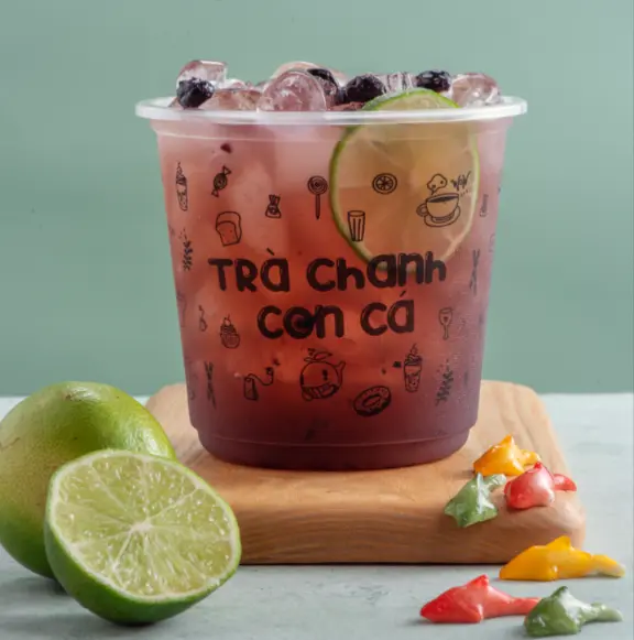 Hình ảnh Trà Chanh Việt Quất