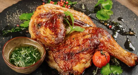 Hình ảnh Gà nướng ngũ vị