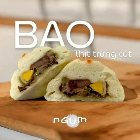 Hình ảnh Bánh bao nhân thịt